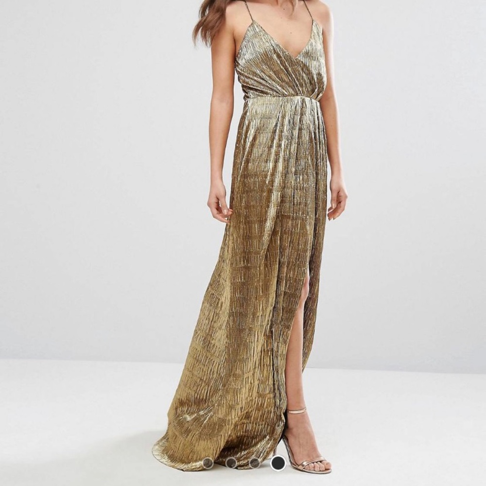 Millie McIntosh Gold Cami Maxi